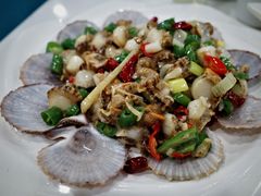 葱爆威海扇贝-郭姐·威海渔村(黄兴路店)