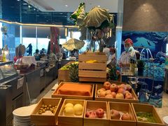 自助取餐区-武汉世茂希尔顿酒店·汇·全日餐厅
