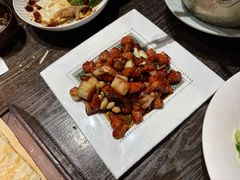 宫爆蘑菇鸡-魁盛居百年鲁菜馆(县西巷店)