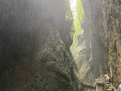 -龙水峡地缝景区