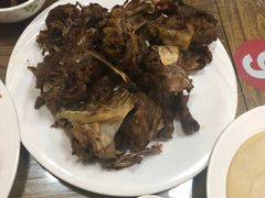 椒盐鸭架-董立兵烤鸭店(明湖店)