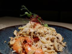 芝士蘑菇鲜虾意大利面-BE BRIGHT KITCHEN(正佳广场店)