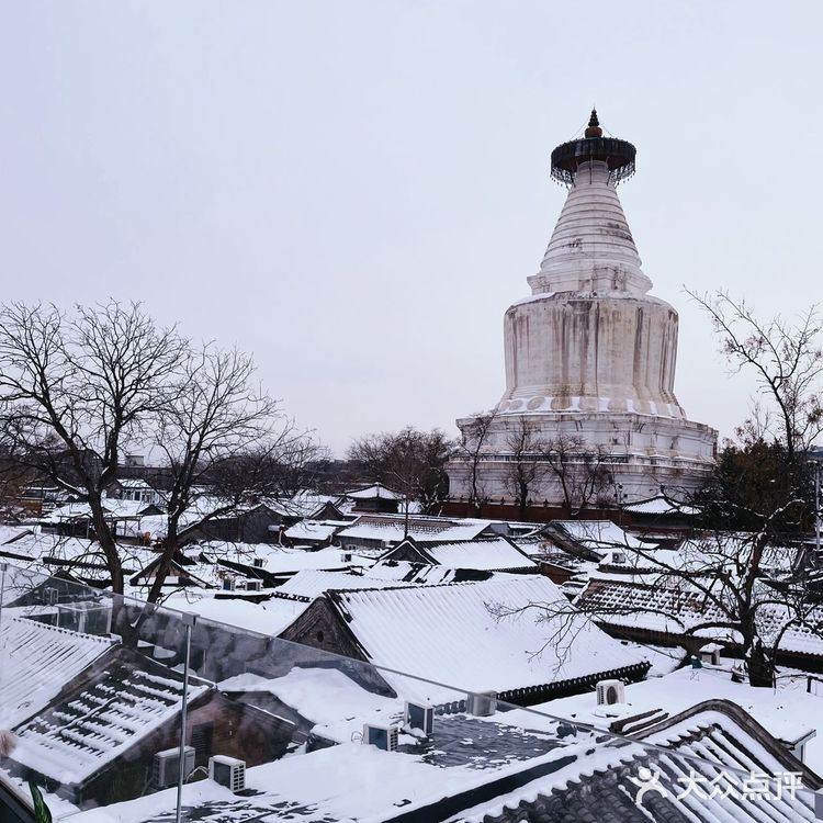 白塔寺绝佳取景位的宝藏咖啡馆太美啦