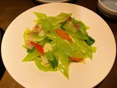 莴笋炒腊味-向川南·水煮鱼·川菜(和平里店)