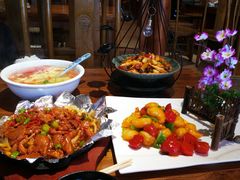 -东来菜馆•手抓海鲜家常菜•海鲜锅贴(鸽子窝店)