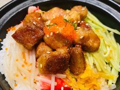 鹅肝拌饭-月下料理(楷林IFC店)