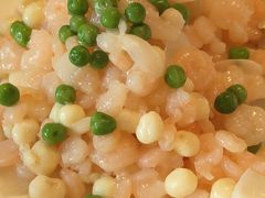 鸡头米百合炒虾仁-玫瑰厅上海菜(兴国路店)