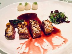 香烤鸭胸配法国杏仁糖-Jean Georges