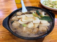 牛肉年糕砂锅-凡老头米线砂锅(古荡新村西粮站)
