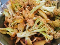 干锅有机菜花-老山东·山东菜(鲁菜名店)