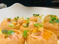 煎三文鱼芒果色拉-蟹榭·莳鲜(虹桥高岛屋店)