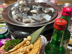 -围炉肉舍•炭烤活鳗•丹东海鲜烤肉(步行街店)