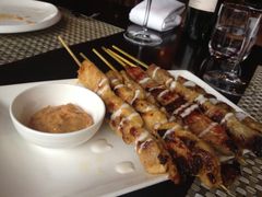 自制花生酱烤沙爹肉串-食肆&Fourteen(武林夜市店)