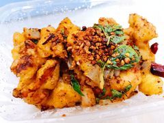 蒜酥罗勒炸鸡块-Gray Whale 灰鲸餐厅(北美N1店)