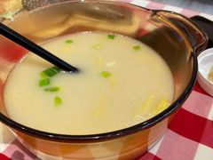 鸡汤小白菜煮豆腐-西贝(上海中心店)