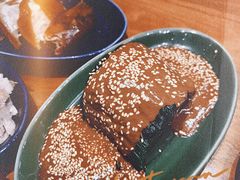 芝麻菠菜-君悦酒店·1881·北京烤鸭