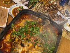 -東豫狼鲜货烧烤. 碳火烤鱼. 小龙虾(上海首店)