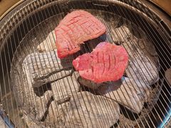 十字厚切牛舌-炉石六本目·冰鲜和牛炭火烤肉·寿喜烧店(梅江店)