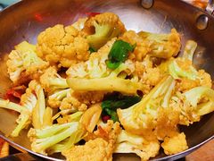 干锅有机花菜-绿茶餐厅(蓝色港湾店)