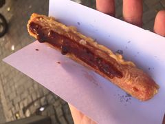 面拖火腿肠-阿婆油墩子(五里桥路188弄小区店)