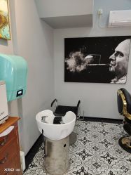 -595barbershop美式油头