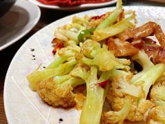 台山花菜炒烧肉-广州天河合景福朋喜来登酒店 · 聚味轩中餐厅