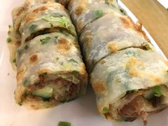 葱饼卷牛肉-台北楚楚园馅饼粥(虹桥南丰城店)