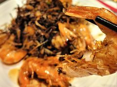 野山蒜油爆虾-品悦酒店(三林古镇店)