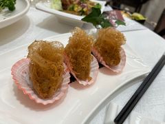 茶树菇牛肉炸芋角-龙悦湾酒家·八阵鱼生·渔人码头店