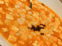 现拆蟹黄太湖虾仁-蘇锦宴·淮扬菜烤鸭·小院(三元桥霄云路店)