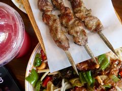 纯羊肉烤肉-歹歹的加个面过油肉拌面(贵州路店)