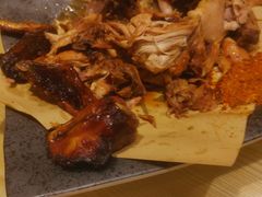 -民窑私烤土窑坑烤大公鸡