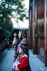 -后宫·古装汉服京剧儿童亲子全家福摄影