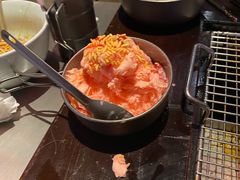 草莓无骨绵绵冰-夜食白市Yespicy·烧烤啤酒宵夜(番禺四海城店)