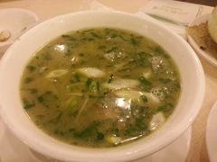 羊杂汤,&nbsp;没什么杂在里头,&nbsp;汤不赖-中发源·清真餐厅(春风店)