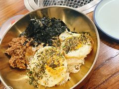 -明洞阿姨·韩式酱蟹烤肉·创意料理(三元桥店)