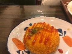 芝士炸土豆饼-金龙咖喱