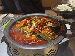 -探鱼·鲜青椒爽麻烤鱼(天一广场店)