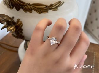 重庆钻戒定制|晒晒我的宝贝一克拉钻戒