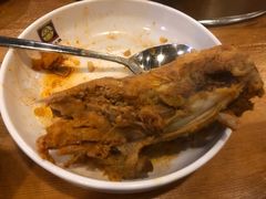 土豆排骨火锅-喇喇排骨火锅·传统韩式脊骨汤(望京西园总店)