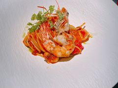 虎皮大虾罗勒宽面-弦月窗LUNETTE BY AMANDA(复兴路店)