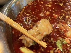 炸过的鱼摆摆-肖肖酸萝卜鱼火锅(总店)