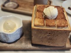 冰淇淋香草厚多士-大树餐厅(益田假日店)