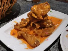 锅包肉-华盛园卷子王农家菜水库鱼