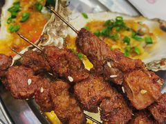 招牌牛肉串-金多鱼大排档·烤鱼·烧烤·宵夜(江南水都店)