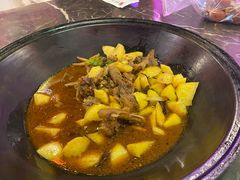 铁锅炖大公鸡半只-粗粮人家·东北菜(洋桥店)