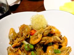 传统油爆虾-杭州西子湖四季酒店·金沙厅