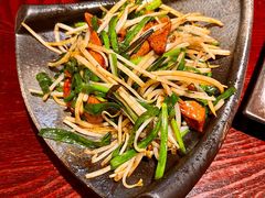 韭菜炒猪肝-纪州豚骨酱油拉面(锦延路店)