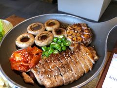 意式鳀鱼酱碳烤黑猪肉-TAIFORKS 大福食堂·山葵烤肉料理·拌饭(宝安店)