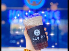 蓝莓黑加仑冰茶-HALO CAFE(江海中环广场店)